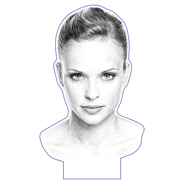Example: Acrylic LED lamp SVG file generator