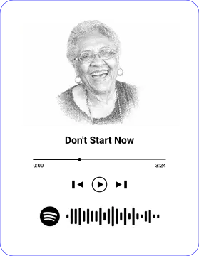 Community gallery artwork, Spotify LED lamp (clear acrylic) (BETA) style, CO2 laser engraving SVG file, — free download