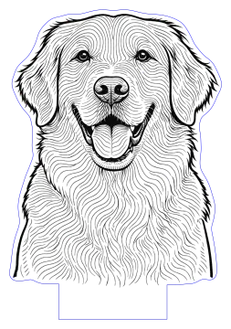 Community gallery artwork, LED lamp (clear acrylic) style, CO2 laser engraving SVG file, — free download